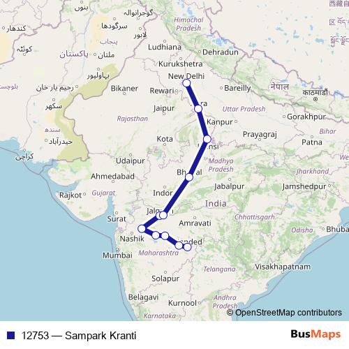 12753 rail Line Map
