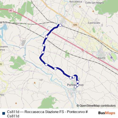 Cs811d bus Line Map
