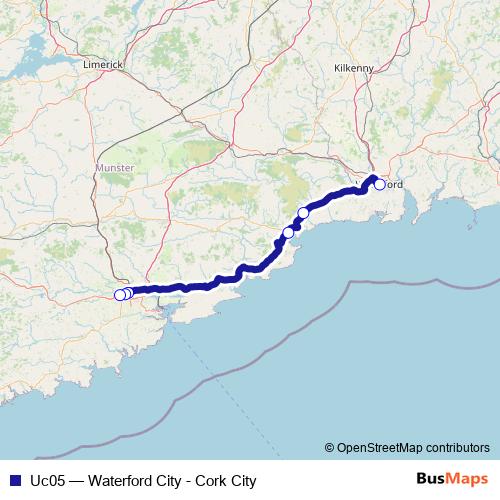 Uc05 bus Line Map