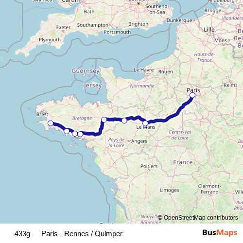 433g rail Line Map