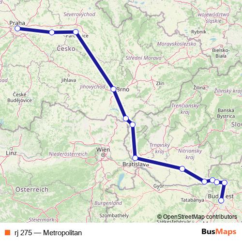 rj 275 rail Line Map