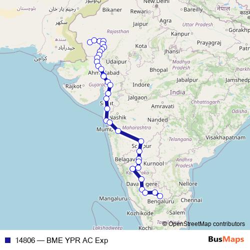 14806 rail Line Map