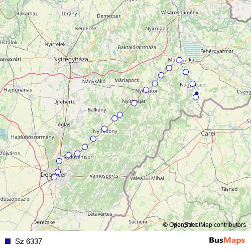 Sz 6337 rail Line Map