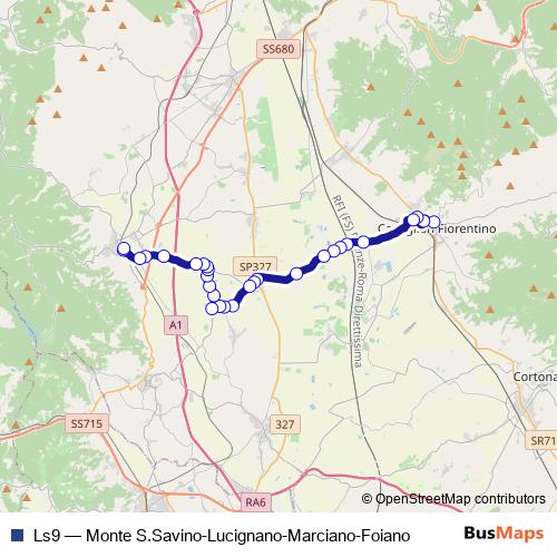 Ls9 bus Line Map