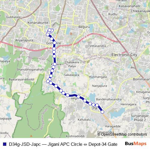 D34g-JSD-Japc bus Line Map