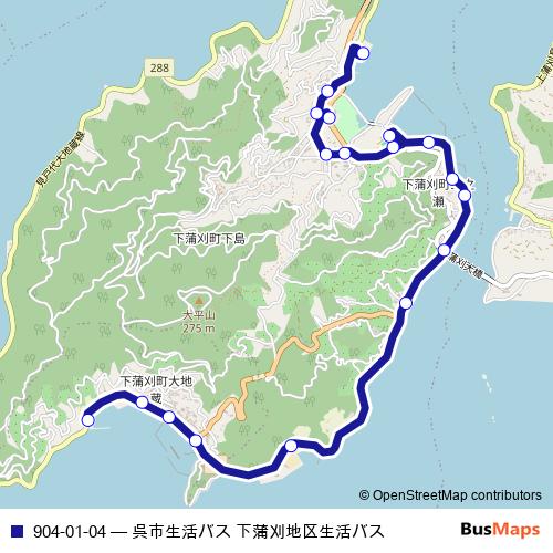 904-01-04 bus Line Map