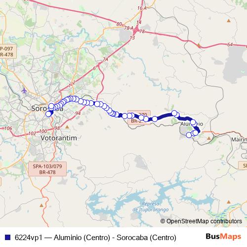 6224vp1 bus Line Map