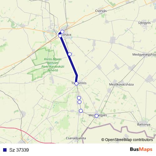 Sz 37339 rail Line Map