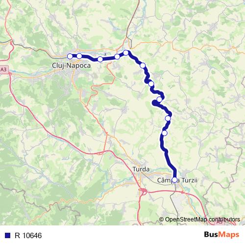 R 10646 rail Line Map