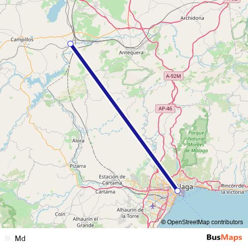 Md rail Line Map