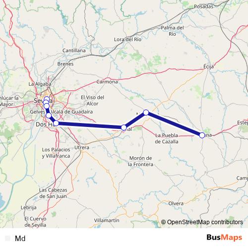 Md rail Line Map