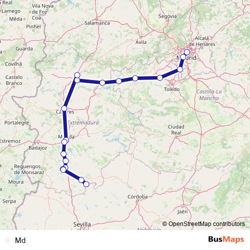 Md rail Line Map