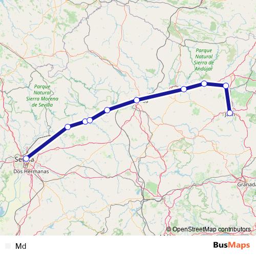 Md rail Line Map