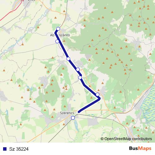 Sz 35224 rail Line Map
