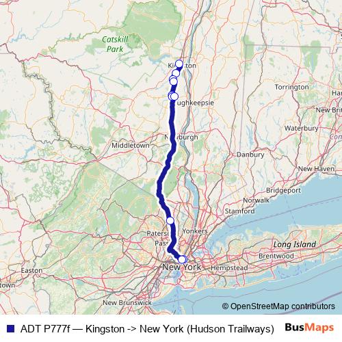 ADT P777f bus Line Map