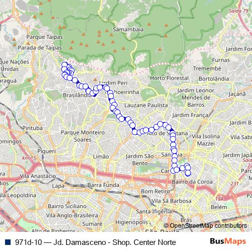 971d-10 bus Line Map
