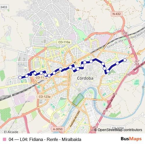 04 bus Line Map