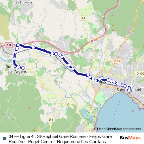 04 bus Line Map