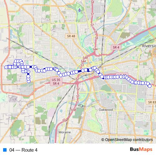 04 bus Line Map