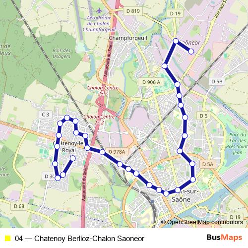 04 bus Line Map