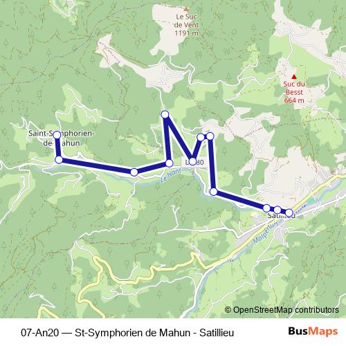 07-An20 bus Line Map