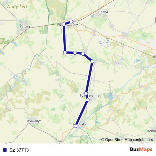 Sz 37713 rail Line Map