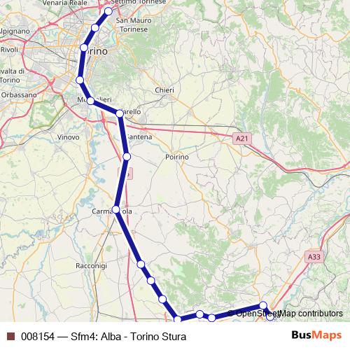 008154 rail Line Map