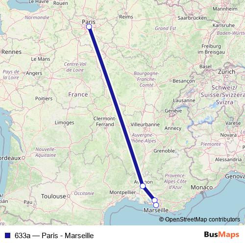 633a rail Line Map