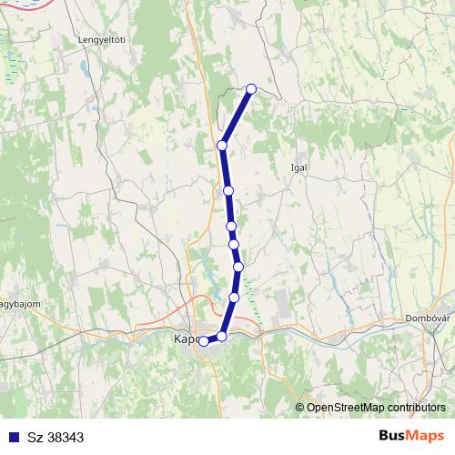 Sz 38343 rail Line Map