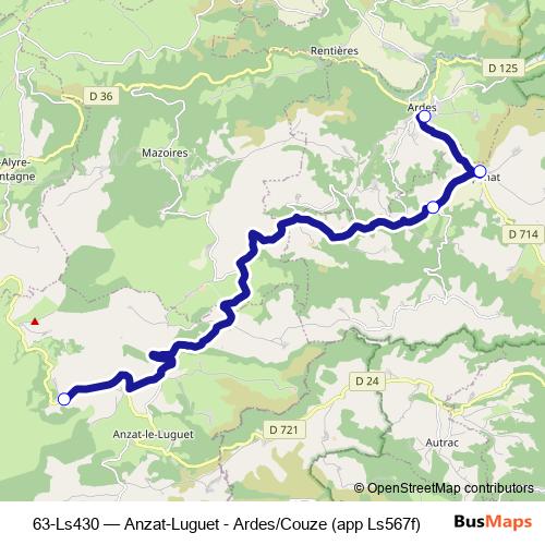 63-Ls430 bus Line Map