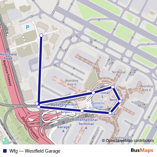 Wfg bus Line Map
