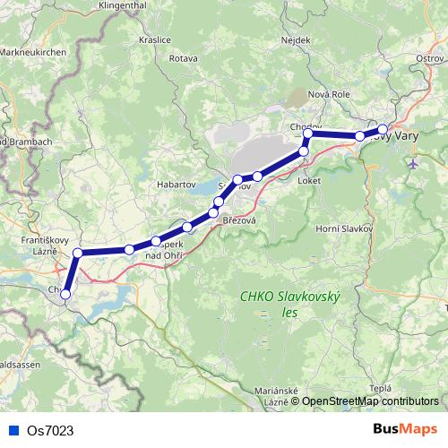 Os7023 rail Line Map