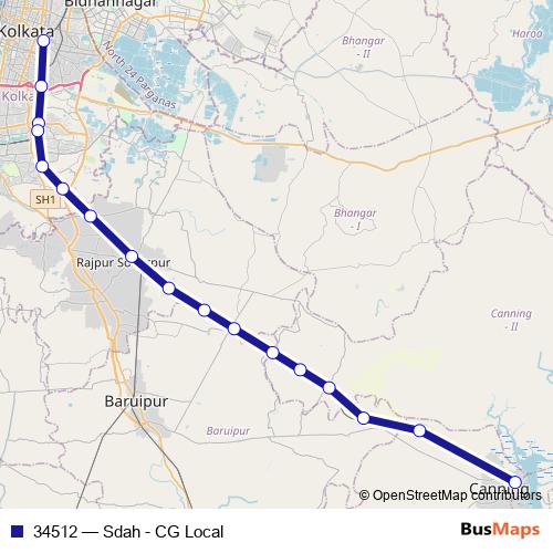 34512 rail Line Map