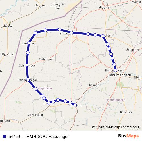 54759 rail Line Map