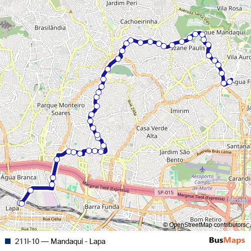211l-10 bus Line Map