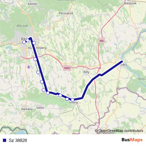 Sz 38828 rail Line Map