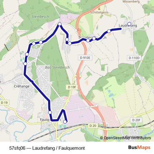 57sfq06 bus Line Map