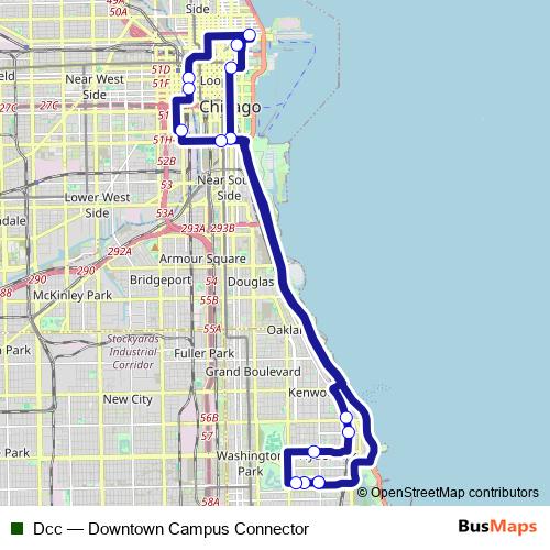 Dcc bus Line Map