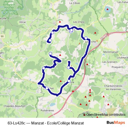 63-Ls428c bus Line Map