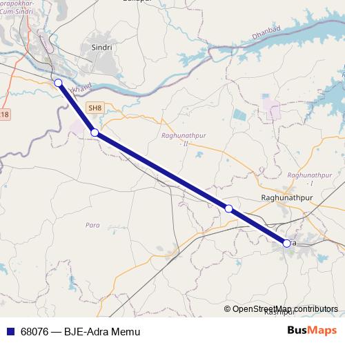 68076 rail Line Map