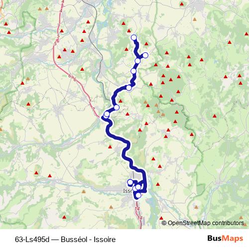 63-Ls495d bus Line Map