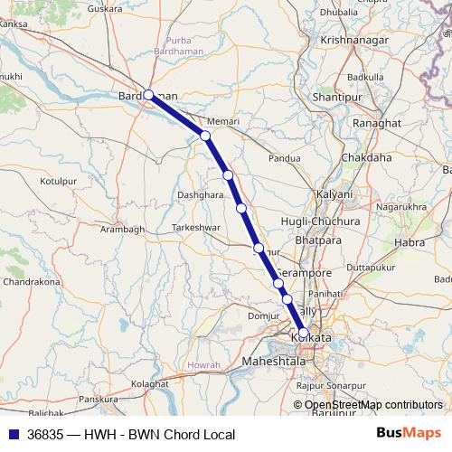 36835 rail Line Map