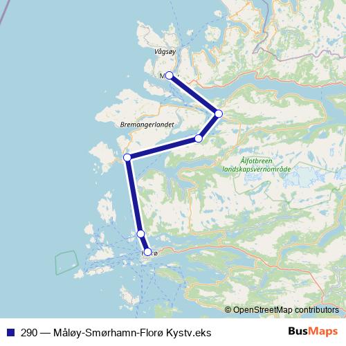 290 ferry Line Map