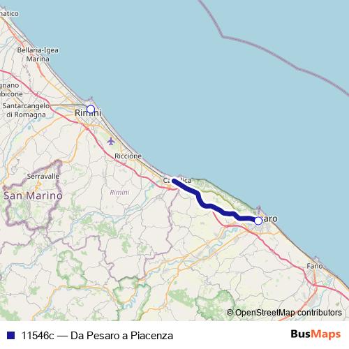 11546c rail Line Map