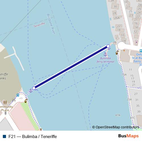 F21 ferry Line Map
