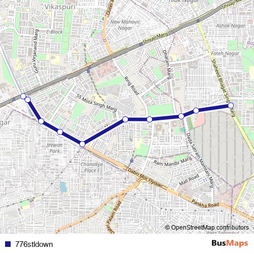 776stldown bus Line Map