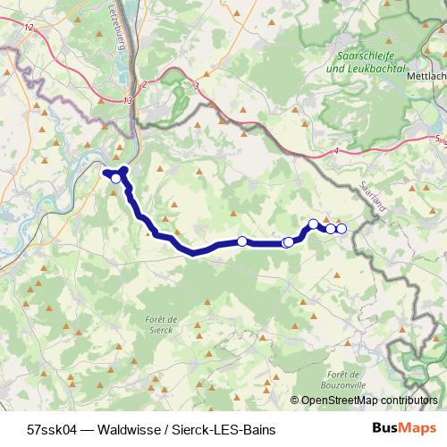 57ssk04 bus Line Map