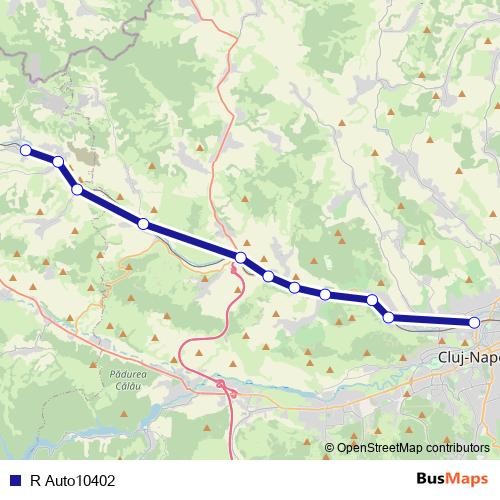 R Auto10402 bus Line Map