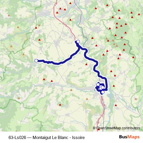 63-Ls026 bus Line Map
