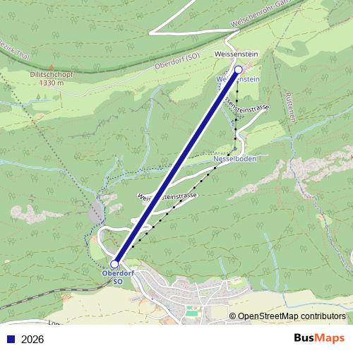2026 cable-car Line Map